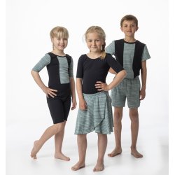 Albino stribet shorts