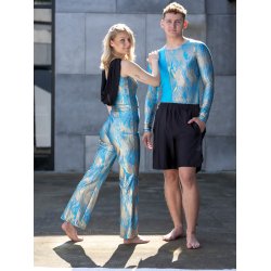 Kanva heldragt med lange ben