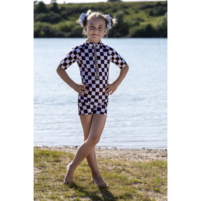 Badedragt med lynl�s