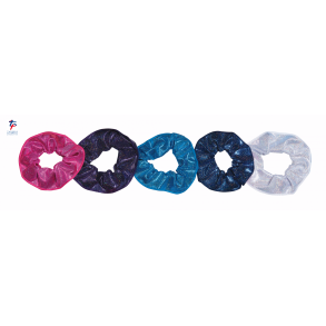 Hrelastikker i glimmer stof eller velour