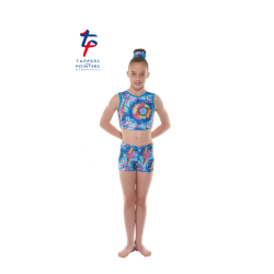 Hipster printet med glimmer