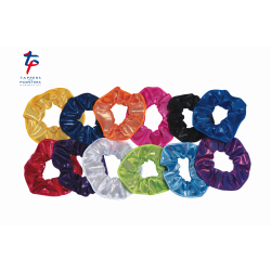 Hrelastikker i glimmer stof eller velour