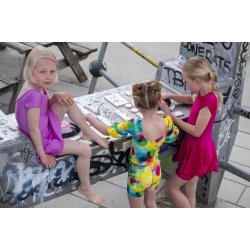 Stella farverig Catsuit