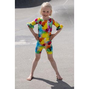 Stella farverig Catsuit