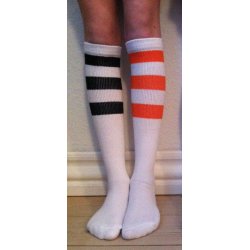 Knstrmper med striber